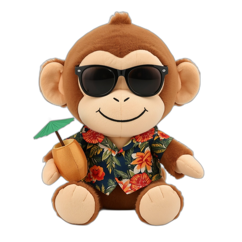 The Monkey plush toy