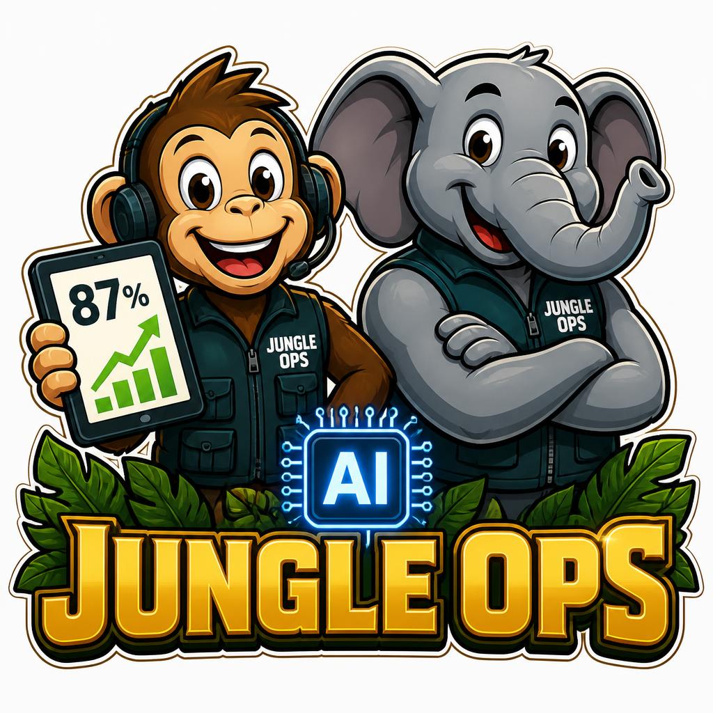 Jungle Ops crew tee design
