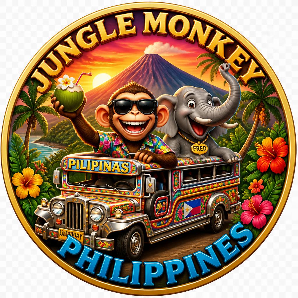Jungle Monkey Philippines tee design